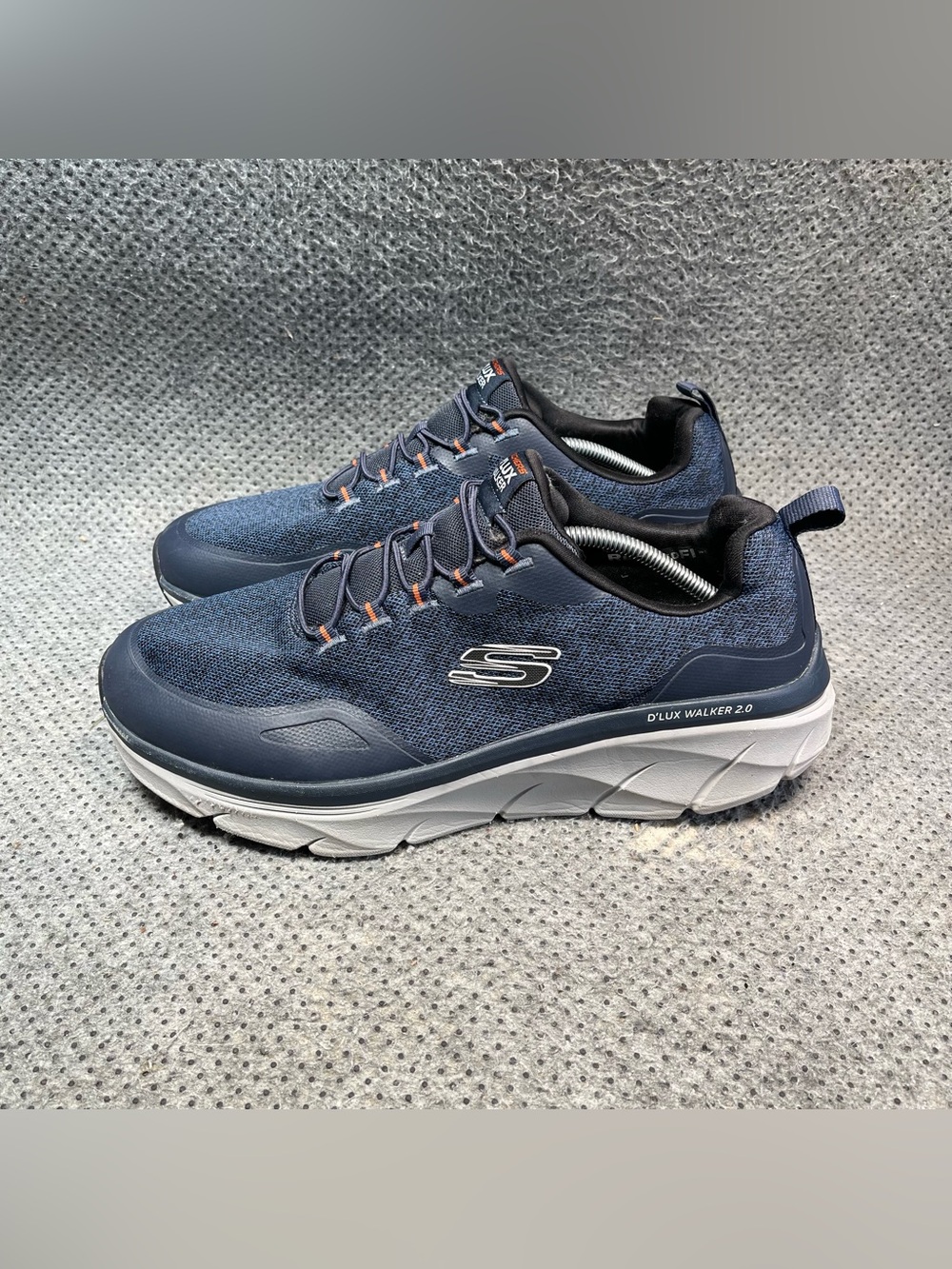 Skechers D’Lux Walker Blue Shoes Size 13 Men’s